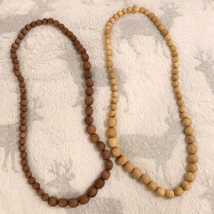 Wooden Bead Necklaces
